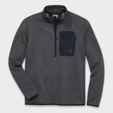 Men's AKHG Blackburn Standard Fit 1/4 Zip Mock