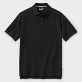 Men's No Polo Shirt Short Sleeve with Pocket