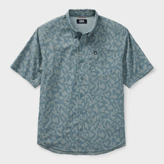 Men's AKHG Mountain Stream Relaxed Fit Short Sleeve Shirt