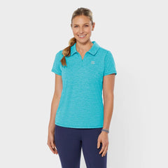 Women's AKHG Tun-Dry Short Sleeve Polo