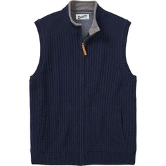 Men's Shetland Wool Windproof Full-Zip Sweater Vest