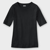Women's Plus Longtail T Elbow Sleeve Scoopneck