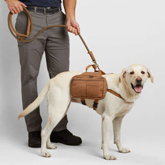 Fire Hose Dog Saddle Bags