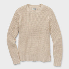 Women's Plus Heritage Waffle Stitch Crew Sweater