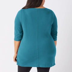 Women's Plus Lightweight Longtail T 3/4 Sleeve Tunic