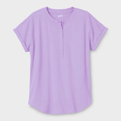 Women's Lightweight Longtail T Short Sleeve Henley
