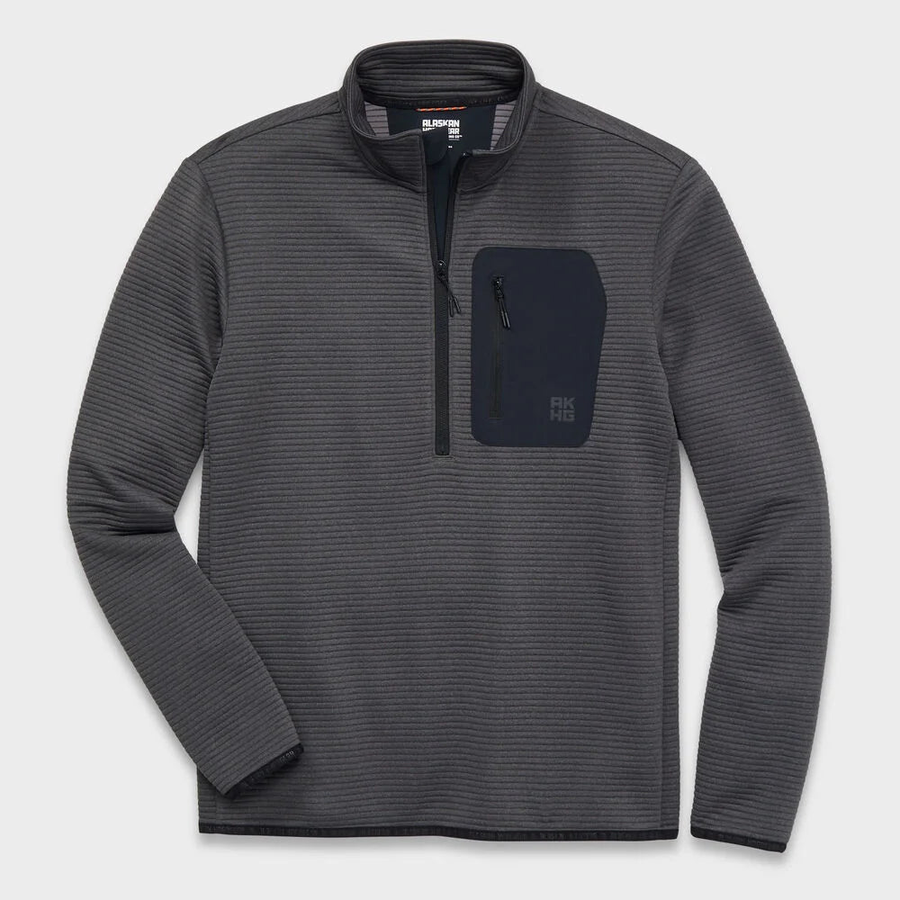 Men's AKHG Blackburn Standard Fit 1/4 Zip Mock