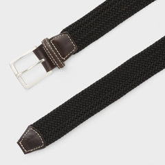 Men's Woven Elastic Stretch Belt