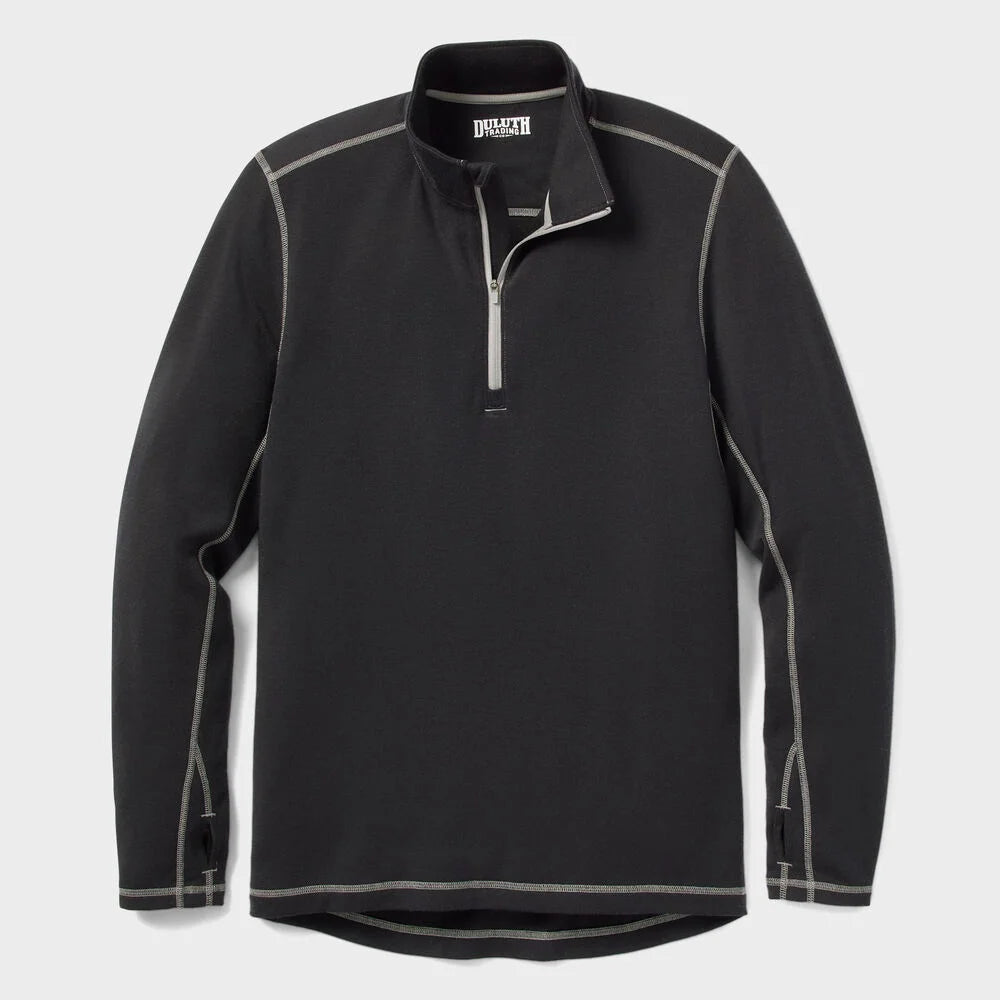 Men's Wickerino Wool Base Layer 1/4 Zip