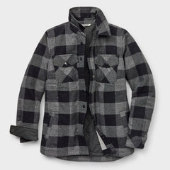 Women's Plus Folklore Flannel Insulated Shirt Jac