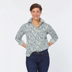 Women's Printmaker Cotton Poplin Long Sleeve Shirt
