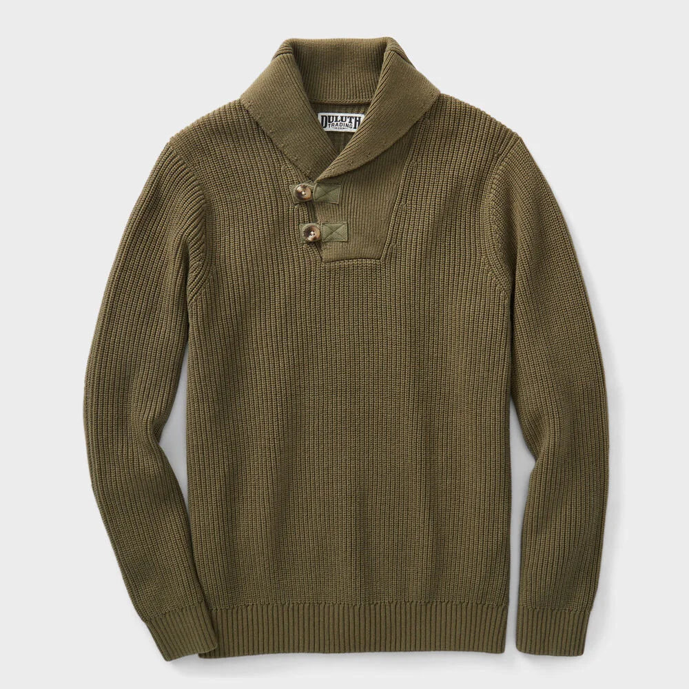 Men's Duluth Brigadier Shawl Collar Sweater