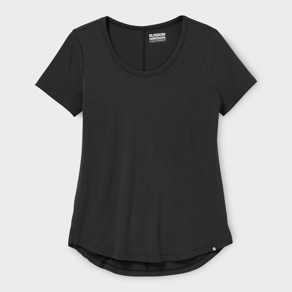 Women's Plus AKHG Renew Bamboo Short Sleeve Tee