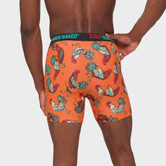 Men's Buck Naked Pattern Boxer Briefs