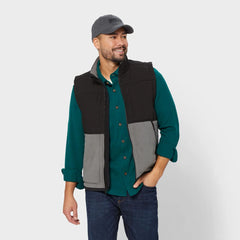 Men's Bear Hide Fleece Vest