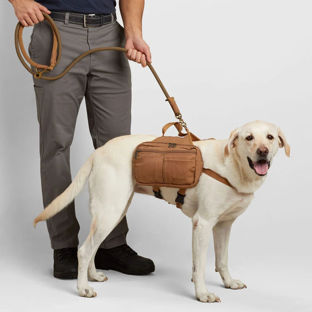 Fire Hose Dog Saddle Bags