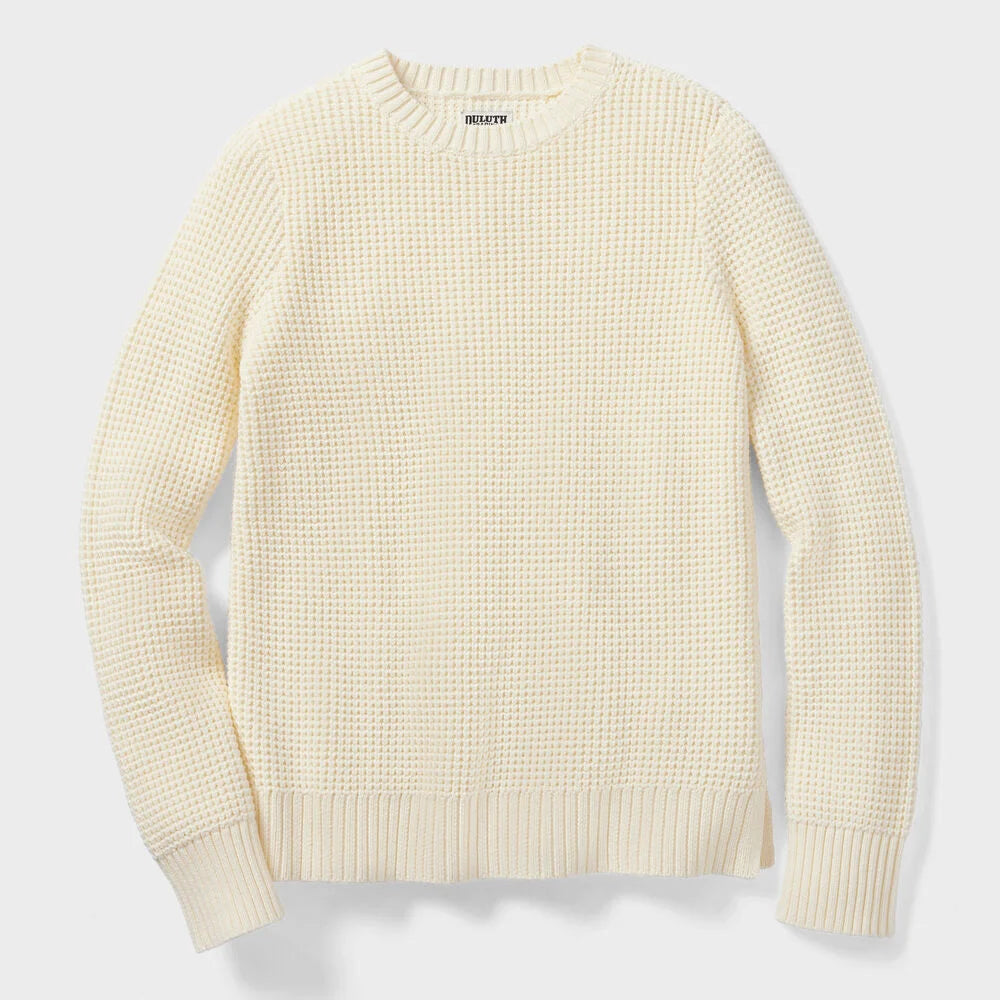 Women's Heritage Waffle Stitch Crew Sweater