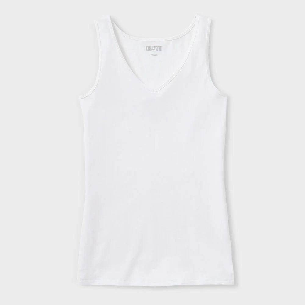 Women's No-Yank V-Neck Tank
