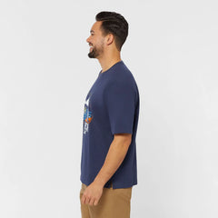 Men's Un-Longtail T Relaxed Fit Short Sleeve Logo T-Shirt