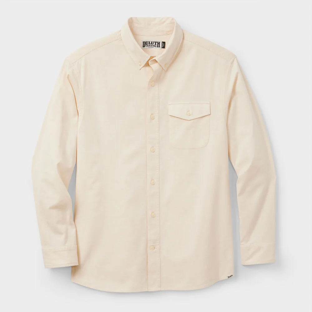 Men's Drumlin Slub Cotton Relaxed Fit Long Sleeve Shirt