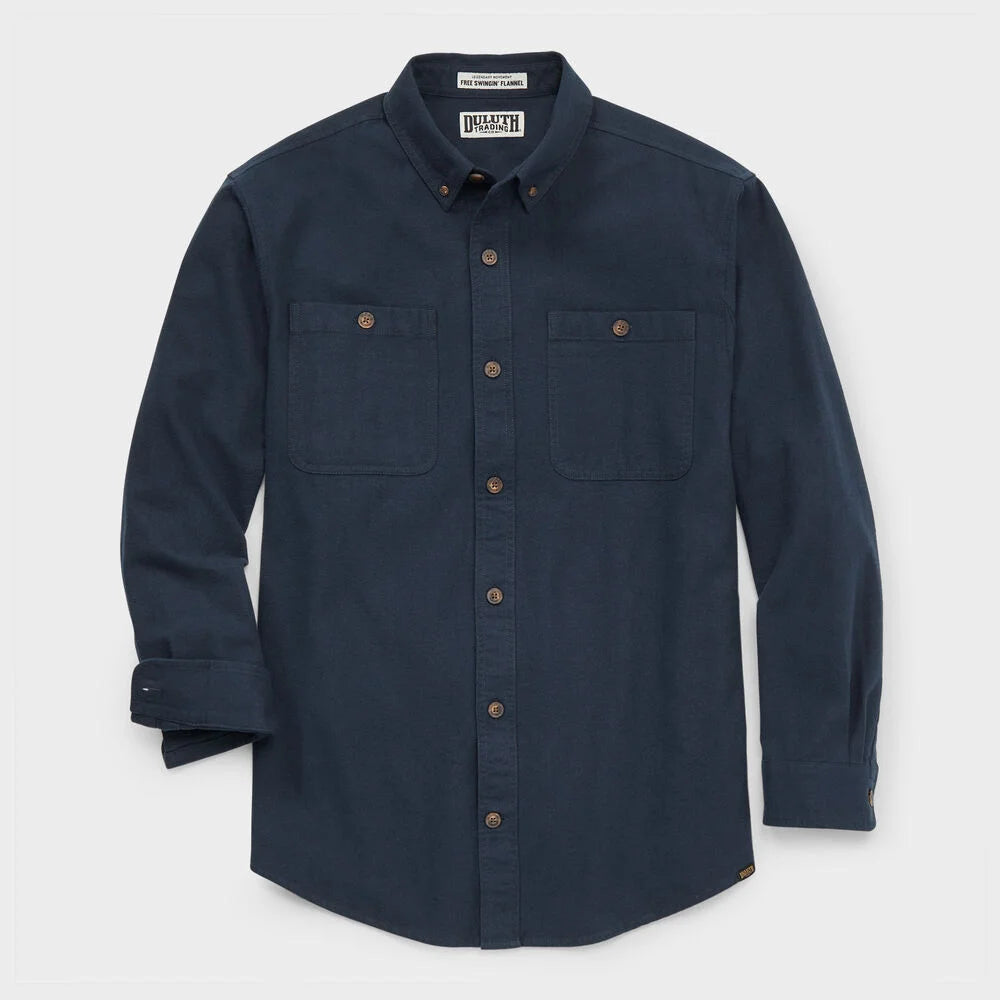 Men's Free Swingin' Flannel Untucked Shirt