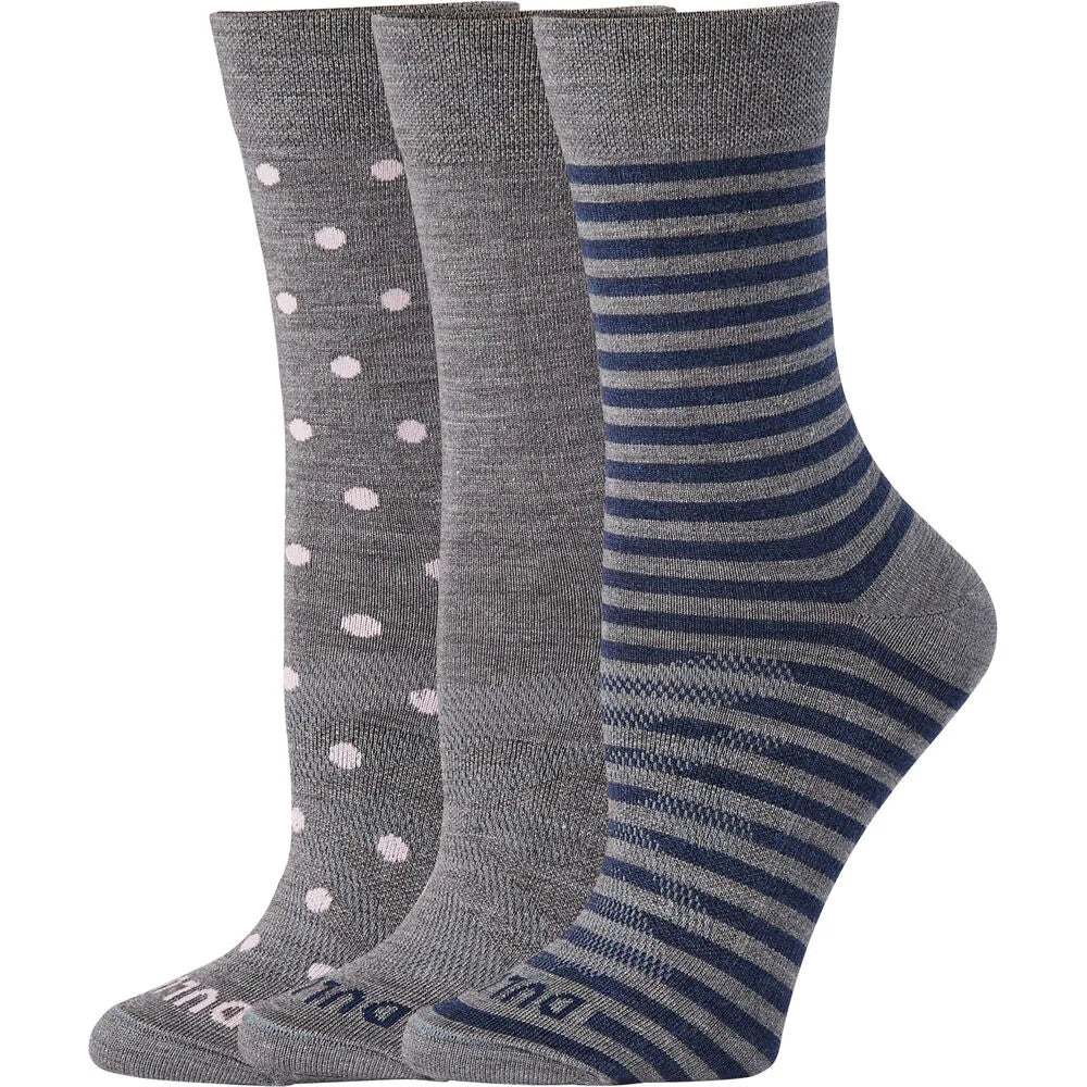 Women's 3-Pack Wool Silk Socks