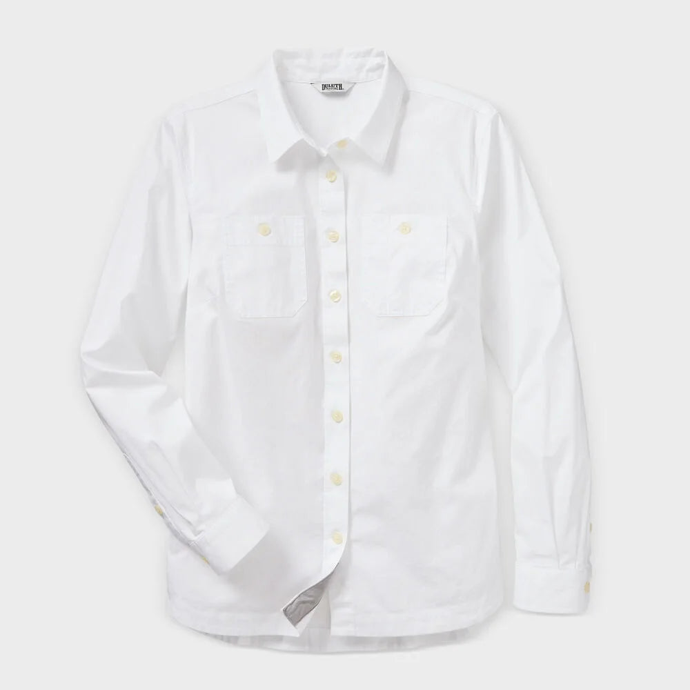 Women's Printmaker Cotton Poplin Long Sleeve Shirt