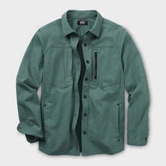 Men's AKHG Stone Run Standard Fit Overshirt