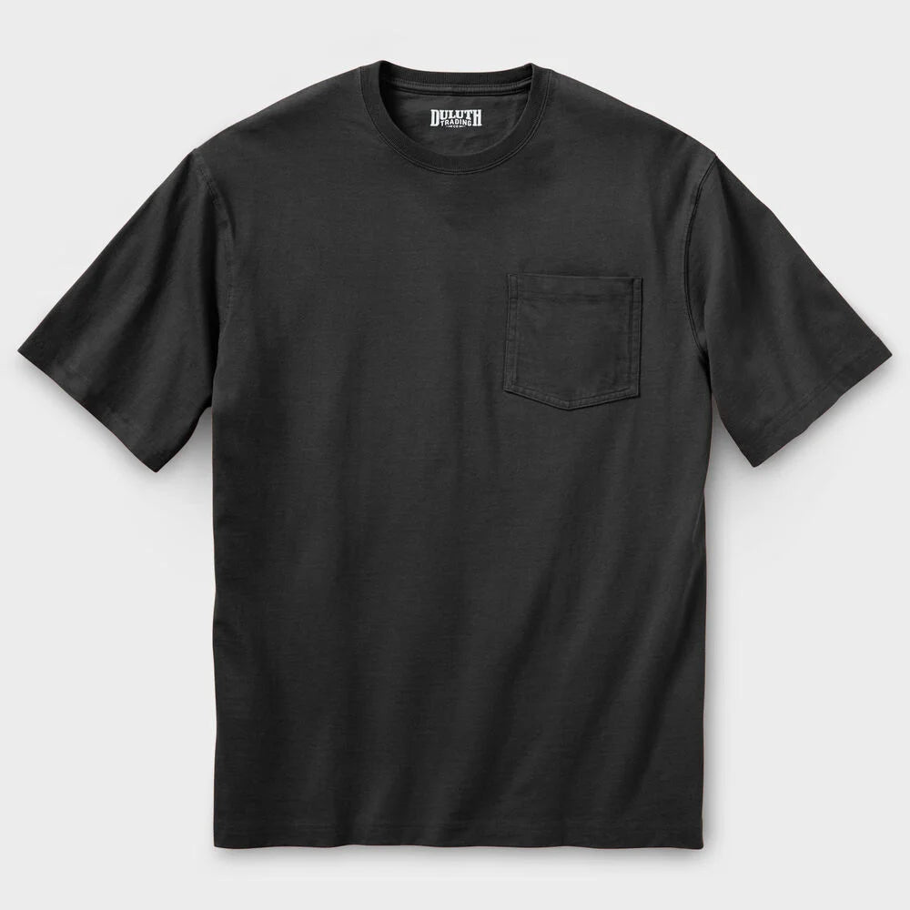 Men's Longtail T Standard Fit Short Sleeve Pocket Crew